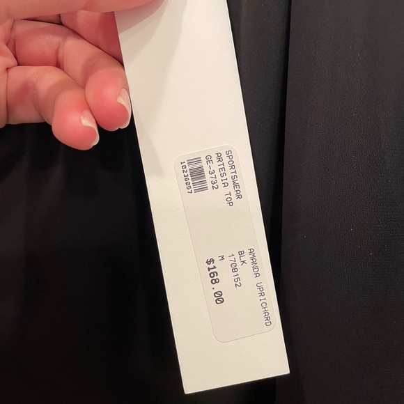 Amanda Uprichard Unworn High Neck Top with Sleeves - Picture 2 of 4